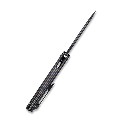 WE Knife Co., Ltd™ Mini Buster Frame Lock WE2003B Black 6AL4V Titanium CPM 20CV Stainless Steel Pocket Knife