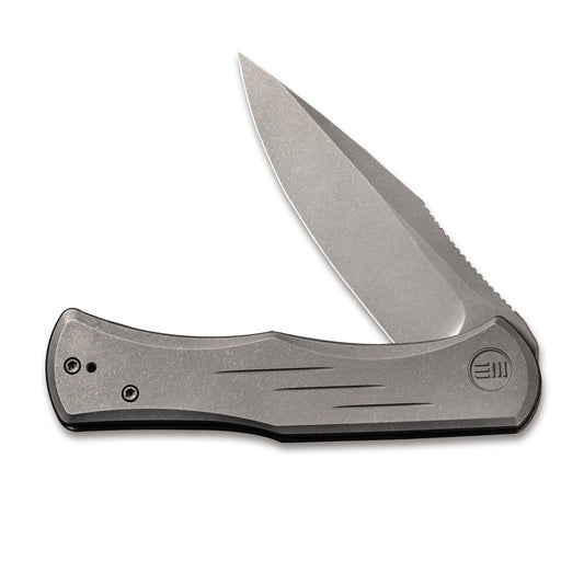 WE Knife Co., Ltd™ Primoris Frame Lock WE20047A-1 Gray 6AL4V Titanium CPM 20CV Stainless Steel Pocket Knife