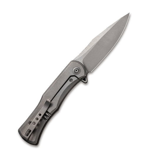 WE Knife Co., Ltd™ Primoris Frame Lock WE20047A-1 Gray 6AL4V Titanium CPM 20CV Stainless Steel Pocket Knife