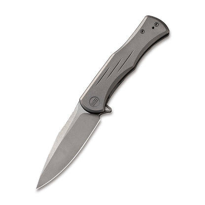 WE Knife Co., Ltd™ Primoris Frame Lock WE20047A-1 Gray 6AL4V Titanium CPM 20CV Stainless Steel Pocket Knife