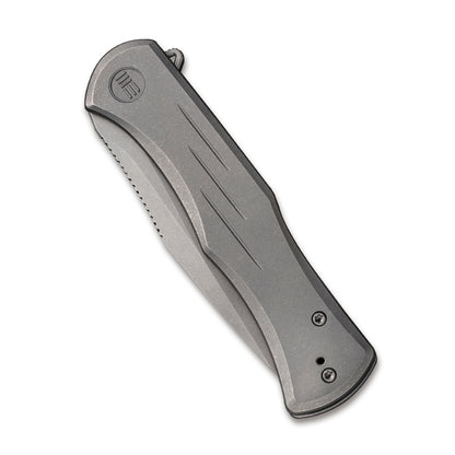 WE Knife Co., Ltd™ Primoris Frame Lock WE20047A-1 Gray 6AL4V Titanium CPM 20CV Stainless Steel Pocket Knife