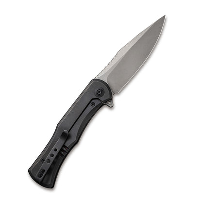 WE Knife Co., Ltd™ Primoris Frame Lock WE20047A-2 Black 6AL4V Titanium CPM 20CV Stainless Steel Pocket Knife