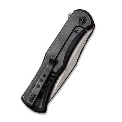 WE Knife Co., Ltd™ Primoris Frame Lock WE20047A-2 Black 6AL4V Titanium CPM 20CV Stainless Steel Pocket Knife