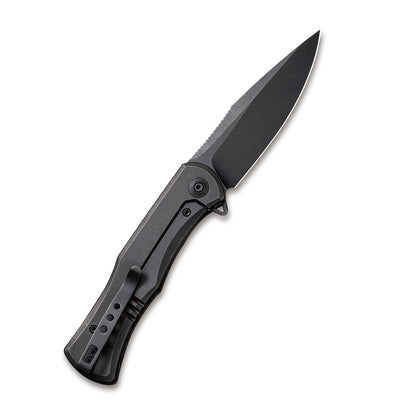 WE Knife Co., Ltd™ Primoris Frame Lock WE20047A-3 Black 6AL4V Titanium CPM 20CV Stainless Steel Pocket Knife