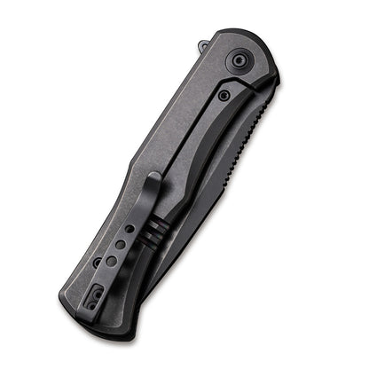 WE Knife Co., Ltd™ Primoris Frame Lock WE20047A-3 Black 6AL4V Titanium CPM 20CV Stainless Steel Pocket Knife