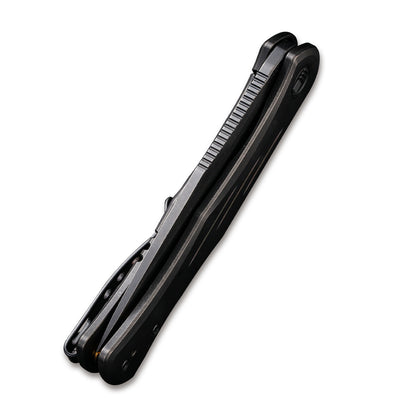 WE Knife Co., Ltd™ Primoris Frame Lock WE20047A-3 Black 6AL4V Titanium CPM 20CV Stainless Steel Pocket Knife