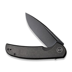 WE Knife Co., Ltd™ Beacon Frame Lock WE20061B-3 Black 6AL4V Titanium CPM 20CV Stainless Steel Pocket Knife