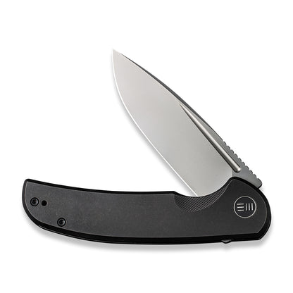 WE Knife Co., Ltd™ Beacon Frame Lock WE20061B-4 Black 6AL4V Titanium CPM 20CV Stainless Steel Pocket Knife