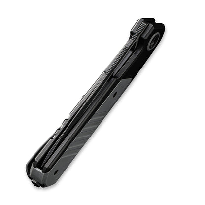 WE Knife Co., Ltd™ Arsenal Frame Lock WE20073-4 Black 6AL4V Titanium and Gray G10 CPM 20CV Stainless Steel Pocket Knife