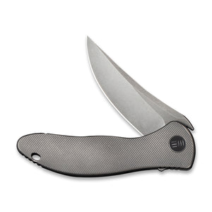WE Knife Co., Ltd™ Mini Synergy Frame Lock WE2011A Gray 6AL4V Titanium CPM 20CV Stainless Steel Pocket Knife
