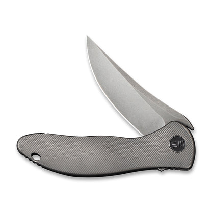 WE Knife Co., Ltd™ Mini Synergy Frame Lock WE2011A Gray 6AL4V Titanium CPM 20CV Stainless Steel Pocket Knife