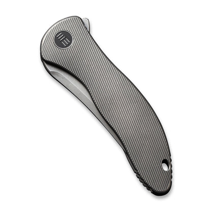 WE Knife Co., Ltd™ Mini Synergy Frame Lock WE2011A Gray 6AL4V Titanium CPM 20CV Stainless Steel Pocket Knife