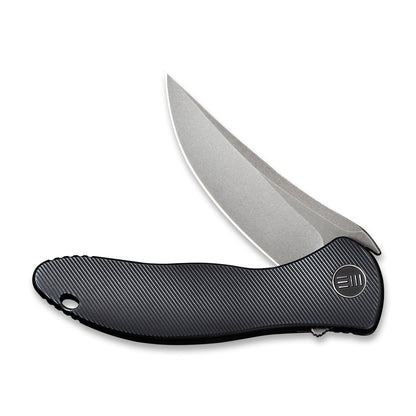 WE Knife Co., Ltd™ Mini Synergy Frame Lock WE2011B Black 6AL4V Titanium CPM 20CV Stainless Steel Pocket Knife
