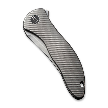 WE Knife Co., Ltd™ Mini Synergy Frame Lock WE2012A Gray 6AL4V Titanium CPM 20CV Stainless Steel Pocket Knife