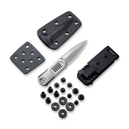 WE Knife Co., Ltd™ OSS Dagger WE2017D Black G10 CPM 20CV Stainless Steel Pocket Knife