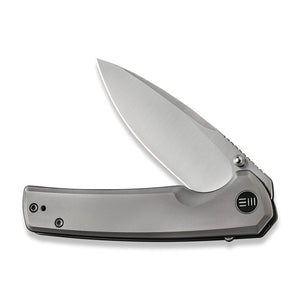 WE Knife Co., Ltd™ Subjugator Frame Lock WE21014C-1 Gray 6AL4V Titanium CPM 20CV Stainless Steel Pocket Knife
