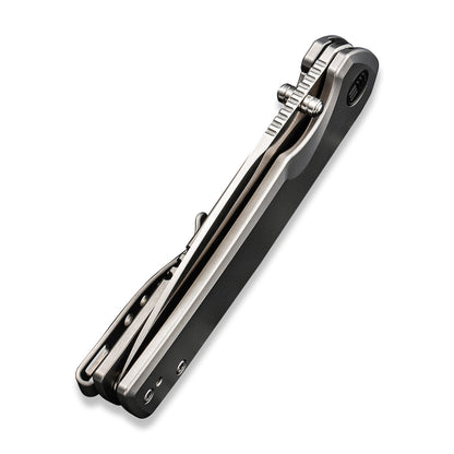 WE Knife Co., Ltd™ Subjugator Frame Lock WE21014C-1 Gray 6AL4V Titanium CPM 20CV Stainless Steel Pocket Knife