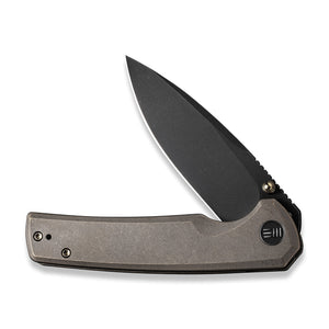 WE Knife Co., Ltd™ Subjugator Frame Lock WE21014C-4 Bronze 6AL4V Titanium CPM 20CV Stainless Steel Pocket Knife