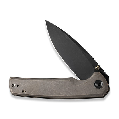 WE Knife Co., Ltd™ Subjugator Frame Lock WE21014C-4 Bronze 6AL4V Titanium CPM 20CV Stainless Steel Pocket Knife
