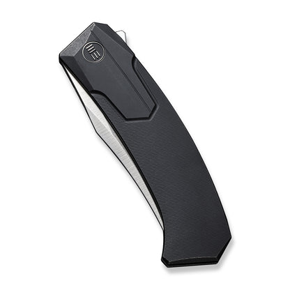WE Knife Co., Ltd™ Shuddan Frame Lock WE21015-1 Black 6AL4V Titanium CPM 20CV Stainless Steel Pocket Knife