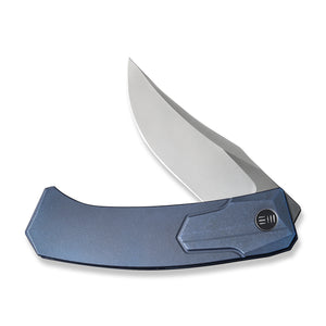WE Knife Co., Ltd™ Shuddan Frame Lock WE21015-2 Blue 6AL4V Titanium CPM 20CV Stainless Steel Pocket Knife