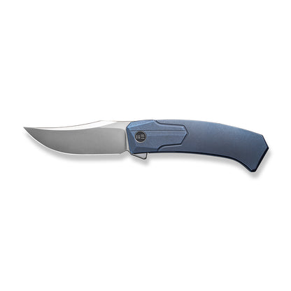 WE Knife Co., Ltd™ Shuddan Frame Lock WE21015-2 Blue 6AL4V Titanium CPM 20CV Stainless Steel Pocket Knife