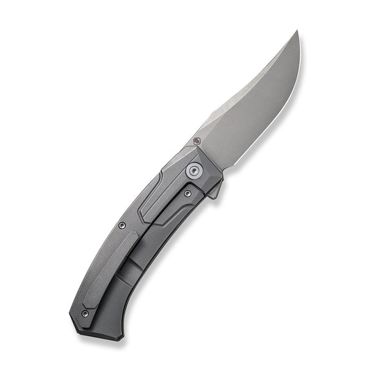 WE Knife Co., Ltd™ Shuddan Frame Lock WE21015-4 Gray 6AL4V Titanium CPM 20CV Stainless Steel Pocket Knife