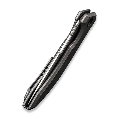 WE Knife Co., Ltd™ Quixotic Frame Lock WE21016-1 Gray 6AL4V Titanium CPM 20CV Stainless Steel Pocket Knife