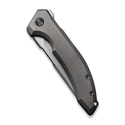 WE Knife Co., Ltd™ Quixotic Frame Lock WE21016-1 Gray 6AL4V Titanium CPM 20CV Stainless Steel Pocket Knife