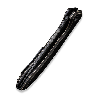 WE Knife Co., Ltd™ Quixotic Frame Lock WE21016-2 Black 6AL4V Titanium CPM 20CV Stainless Steel Pocket Knife