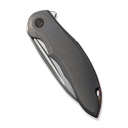 WE Knife Co., Ltd™ Makani Frame Lock WE21048-2 Gray Titanium CPM 20CV Stainless Steel Pocket Knife