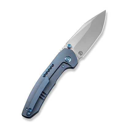 WE Knife Co., Ltd™ Trogon Frame Lock WE22002B-1 Blue Titanium CPM 20CV Stainless Steel Pocket Knife