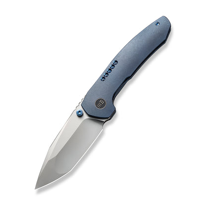 WE Knife Co., Ltd™ Trogon Frame Lock WE22002B-1 Blue Titanium CPM 20CV Stainless Steel Pocket Knife