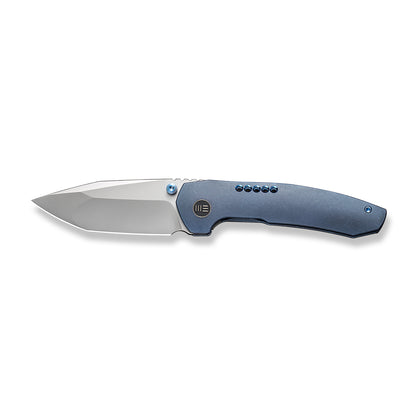 WE Knife Co., Ltd™ Trogon Frame Lock WE22002B-1 Blue Titanium CPM 20CV Stainless Steel Pocket Knife