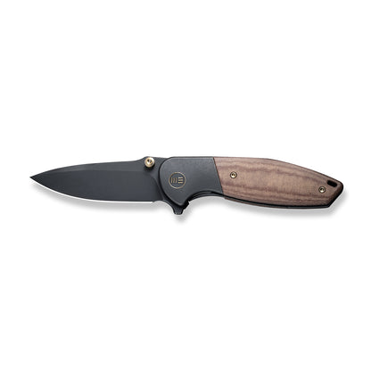 WE Knife Co., Ltd™ Nitro Mini Frame Lock WE22015-4 Brown Linen Micarta CPM 20CV Stainless Steel Pocket Knife