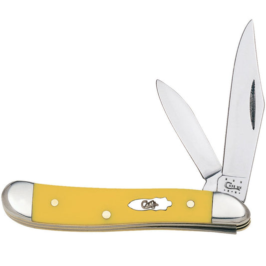 W.R. Case XX Knives Peanut 22174 Sunflower Delrin Stainless Steel Pocket Knife