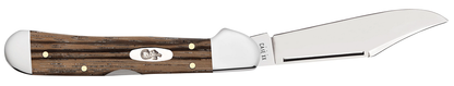 Case XX™ Knives Mini Copperlock Natural Zebra Wood 25143 Stainless Pocket Knife