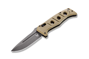 Benchmade, Inc.™ Auto Adamas 2750GY-3 Desert Tan G10 CPM CruWear Steel Pocket Knife