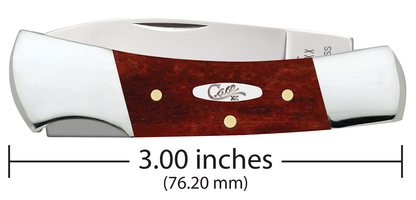 W.R. Case XX Knives Lockback Smooth Chestnut Bone 28912 Stainless Steel Pocket Knife