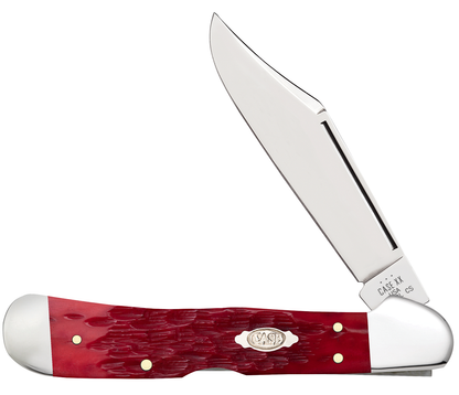 Case XX™ Knives Copperlock Dark Red Bone 31946 Carbon Steel Pocket Knife