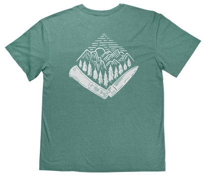 W.R. Case & Sons Cutlery Co.™ 41157 Knife Forest Cotton & Polyester Blend T-Shirt