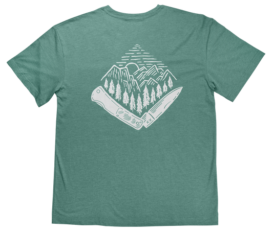 W.R. Case & Sons Cutlery Co.™ 41156 Knife Forest Cotton & Polyester Blend T-Shirt
