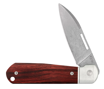 W.R. Case XX Knives Highbanks Smooth Rosewood Stonewash Satin CPM 20CV Stainless Steel Pocket Knife 42229