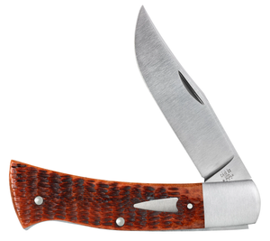 W.R. Case XX Knives Bill Ruple x Case Axe Handle 47540 Chestnut Bone 1/200 Pocket Knife