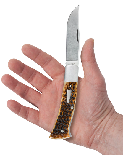W.R. Case XX Knives Bill Ruple x Case Axe Handle 47541 Antique Bone 1/200 Pocket Knife