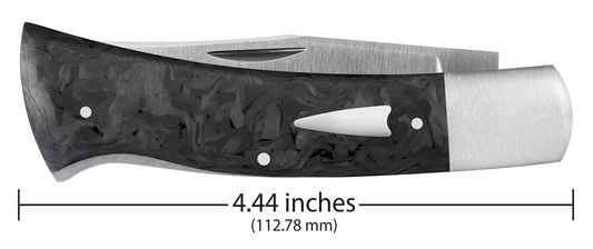 W.R. Case XX Knives Bill Ruple x Case Axe Handle 47542 Marbled Carbon Fiber 1/200 Pocket Knife