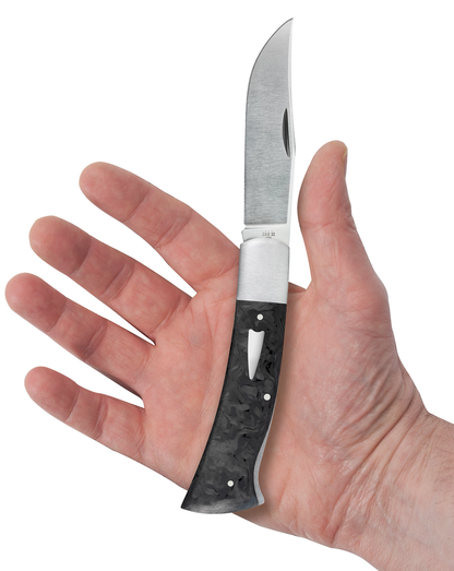 W.R. Case XX Knives Bill Ruple x Case Axe Handle 47542 Marbled Carbon Fiber 1/200 Pocket Knife