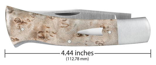 W.R. Case XX Knives Bill Ruple x Case Axe Handle 47544 Maple Wood 1/200 Pocket Knife