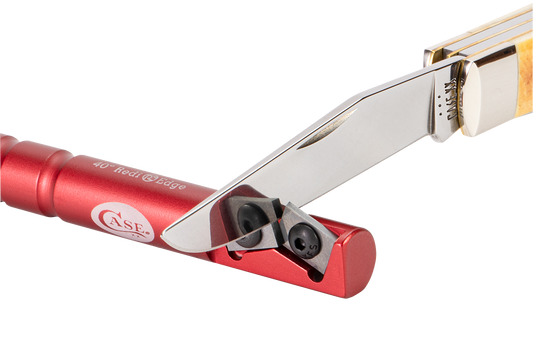 W.R. Case & Sons Cutlery Co.™ 50302 Knife Tungsten Carbide, Diamond-coat and Red Aluminum Sharpening Rod