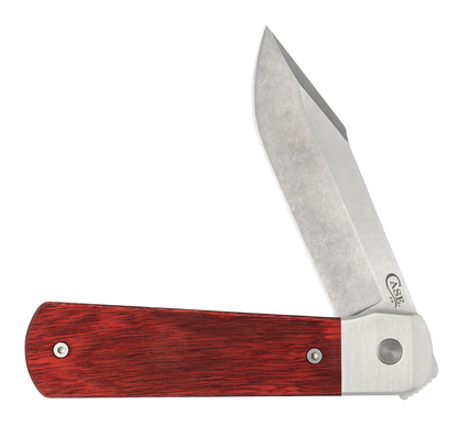 W.R. Case XX Knives Longhouse Smooth Rosewood Stonewash Satin CPM 20CV Stainless Steel Pocket Knife 50909